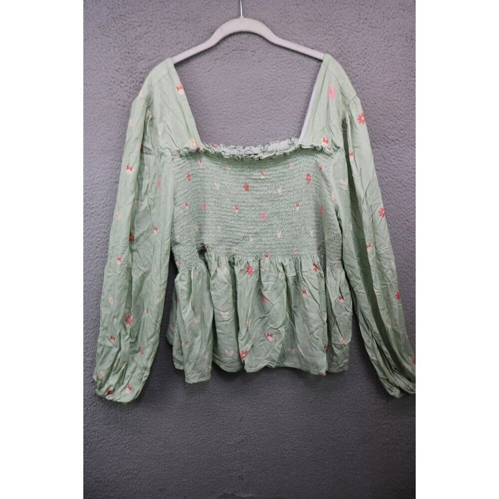 Disney-Her Universe Long Balloon Sleeve Babydoll Top-Size 3X-Cottagecore